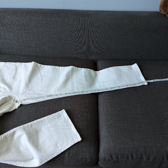 NWT Cream "Tile White" Madewell The Perfect Vintage Jean 33T - Picture 11 of 12